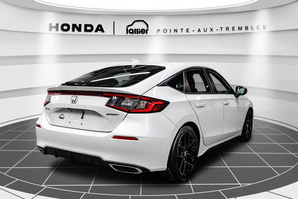 2023 Honda Civic Hatchback Sport 1 proprio jamais accidenté in Montreal, Quebec - 7 - w1024h768px