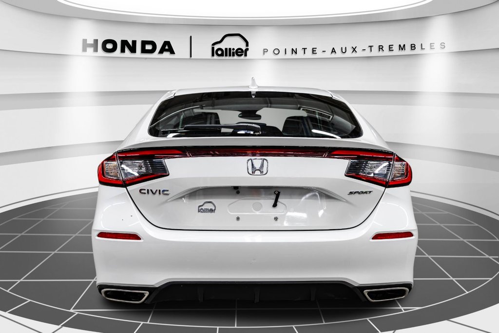 2023 Honda Civic Hatchback Sport 1 proprio jamais accidenté in Montreal, Quebec - 6 - w1024h768px