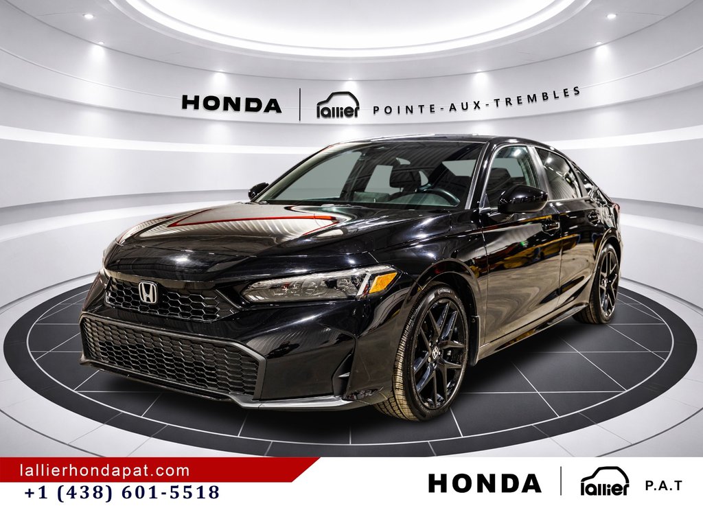 Honda Civic Sedan Hybrid Sport 2025 à Montréal, Québec - 3 - w1024h768px