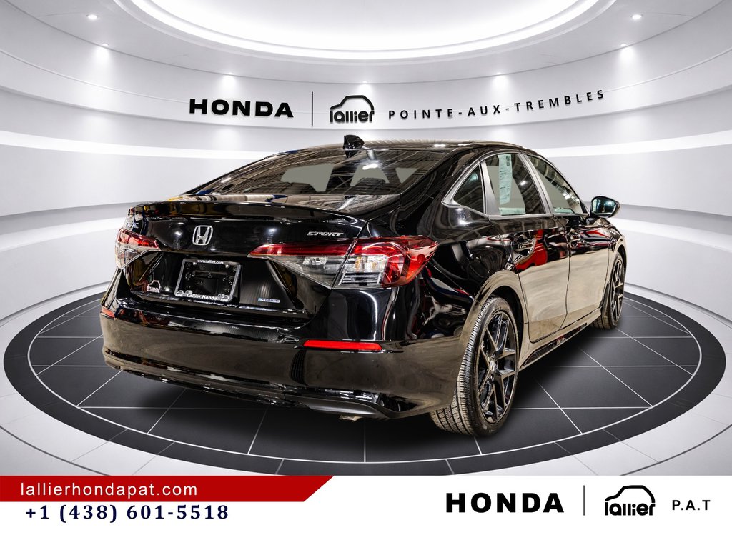 Honda Civic Sedan Hybrid Sport 2025 à Montréal, Québec - 7 - w1024h768px