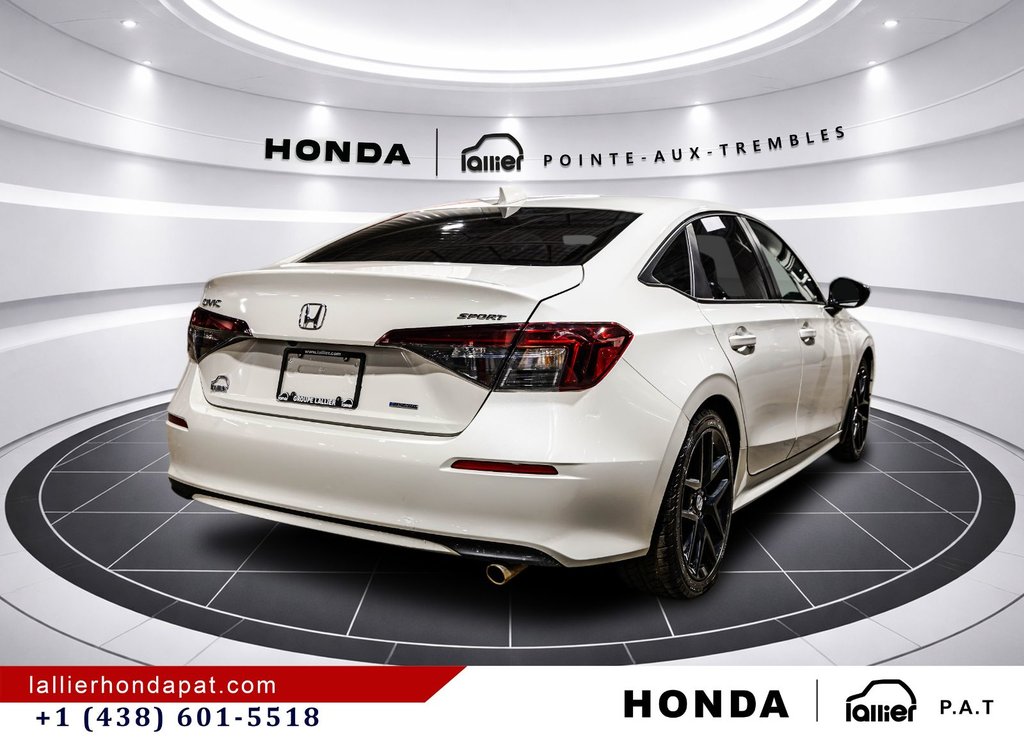Honda Civic Sedan Hybrid  2025 à Montréal, Québec - 7 - w1024h768px
