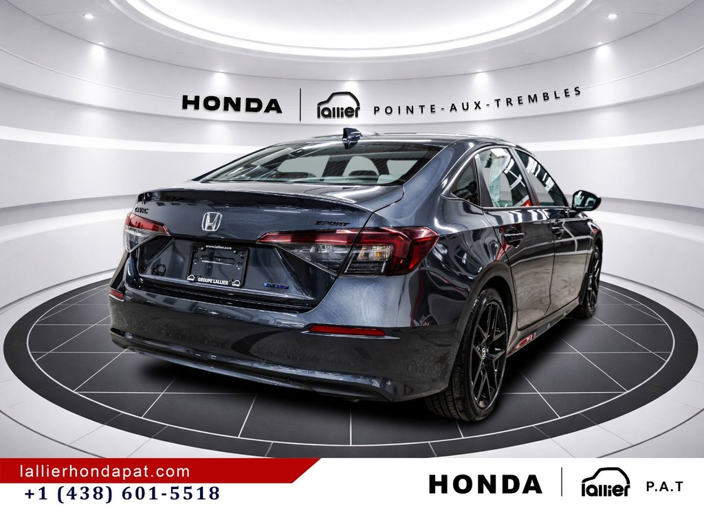 Honda Civic Sedan Hybrid Sport 2026 à Montréal, Québec - 7 - w1024h768px