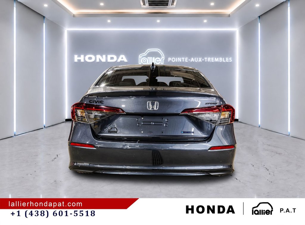 Honda Civic Sedan Hybrid Sport 2026 à Montréal, Québec - 6 - w1024h768px