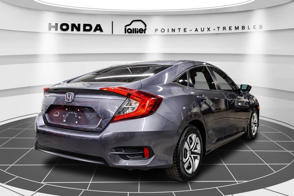 2017 Honda Civic Sedan LX 73 500 KM PRATIQUE ÉCONOMIQUE in , Quebec - 7 - w1024h768px
