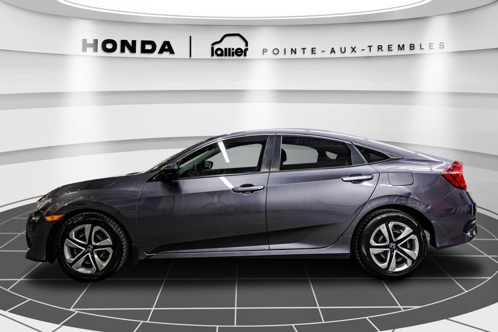 2017 Honda Civic Sedan LX 73 500 KM PRATIQUE ÉCONOMIQUE in , Quebec - 4 - w1024h768px