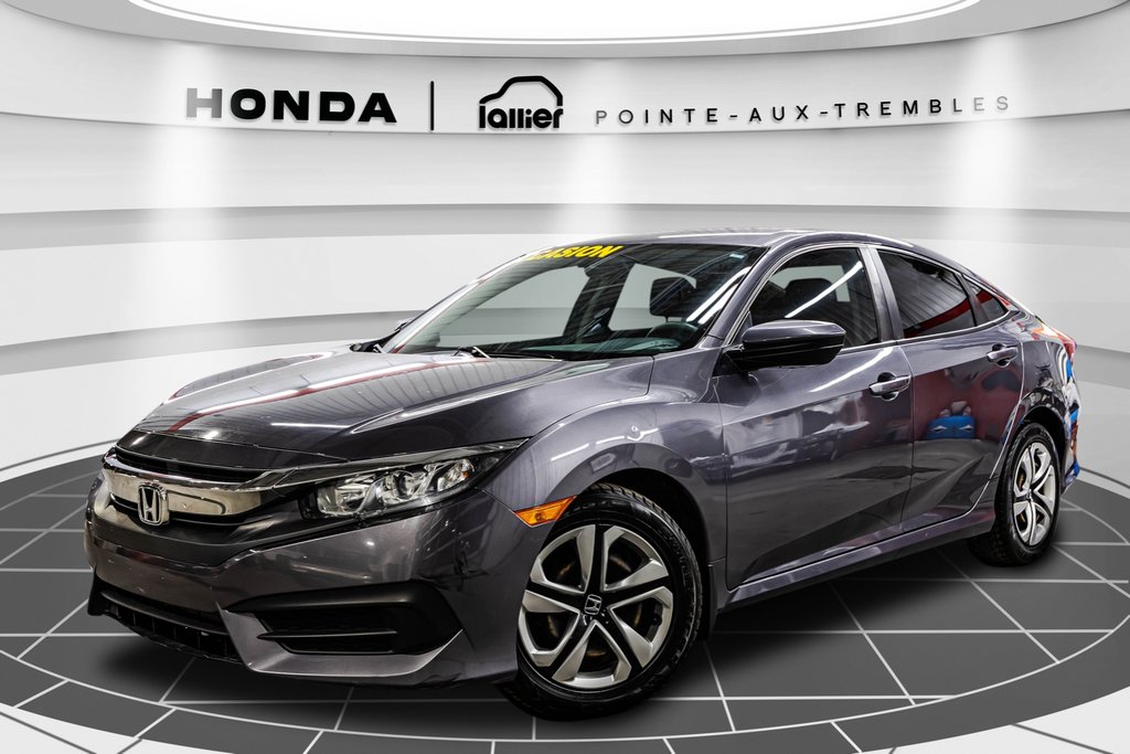2017 Honda Civic Sedan LX 73 500 KM PRATIQUE ÉCONOMIQUE in , Quebec - 1 - w1024h768px