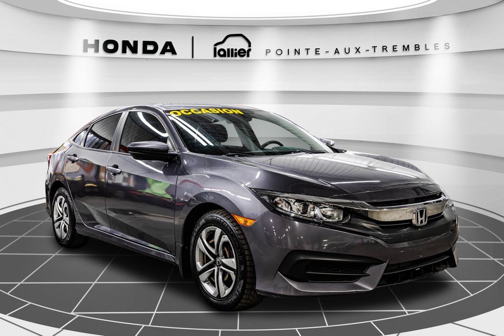 2017 Honda Civic Sedan LX 73 500 KM PRATIQUE ÉCONOMIQUE in , Quebec - 9 - w1024h768px