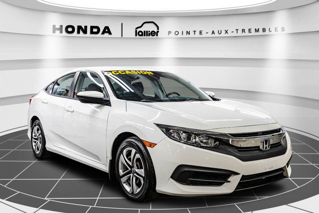 Honda Civic Sedan LX JAMAIS ACCIDENTÉ 2017 à Montréal, Québec - 9 - w1024h768px