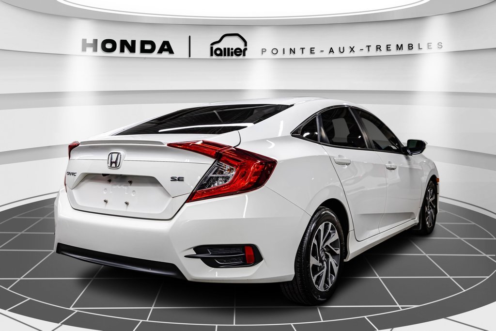 2018 Honda Civic Sedan SE JAMAIS ACCIDENTÉ MAGS DEMARREUR in Montreal, Quebec - 7 - w1024h768px