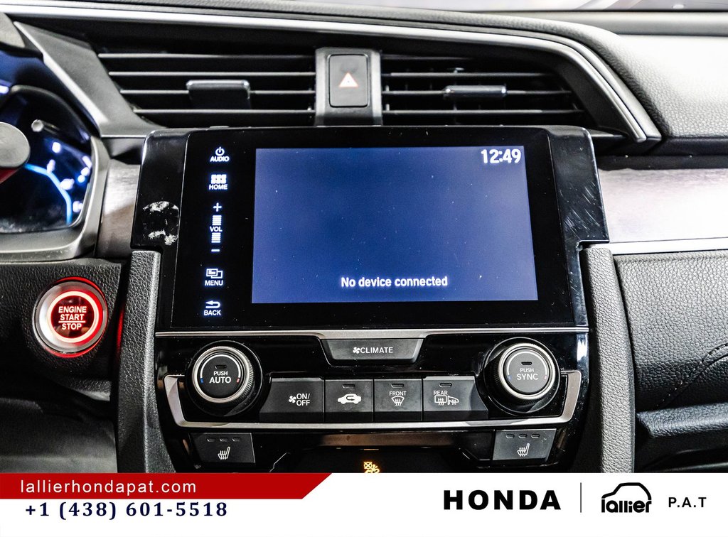 2018 Honda Civic Sedan Touring in Montréal, Quebec - 23 - w1024h768px
