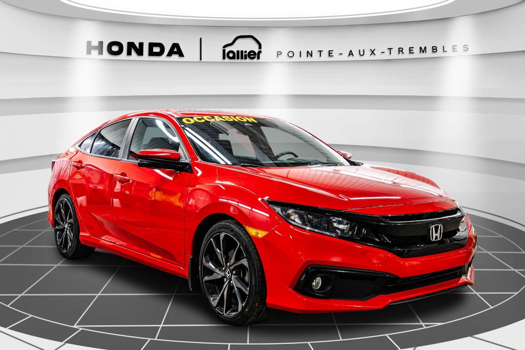 2019 Honda Civic Sedan Sport 1 PROPRIO GARANTIE 130 000 HONDA in Montreal, Quebec - 9 - w1024h768px