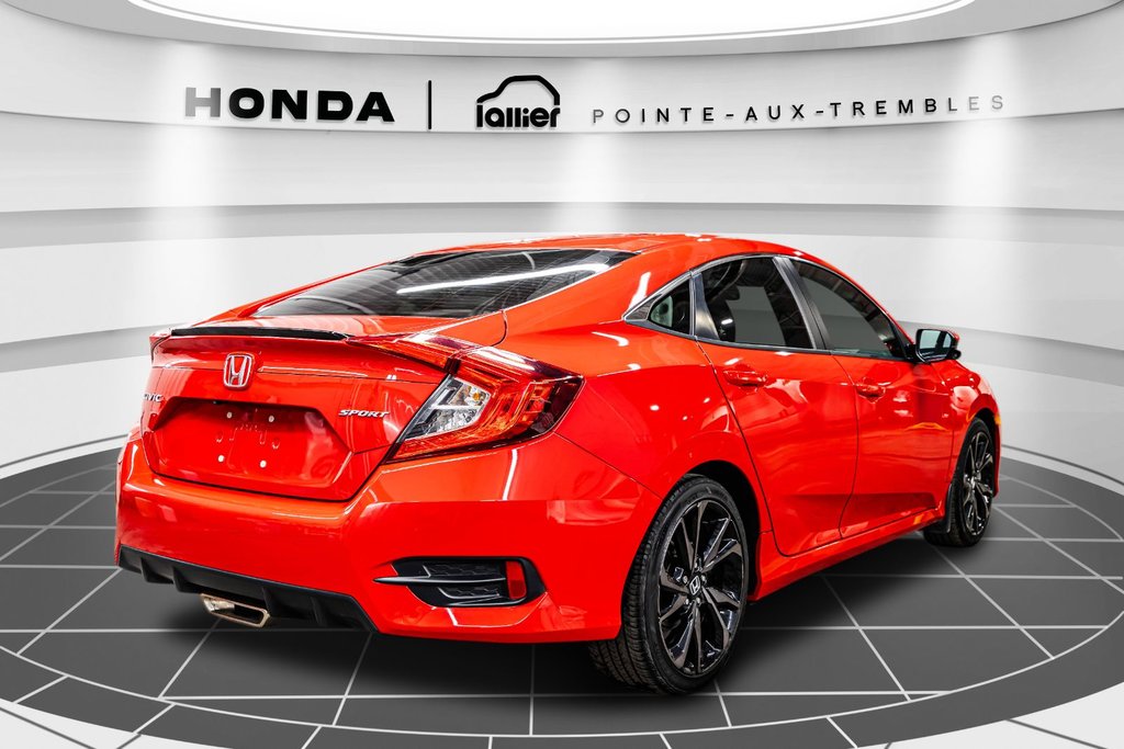 2019 Honda Civic Sedan Sport 1 PROPRIO GARANTIE 130 000 HONDA in Montreal, Quebec - 7 - w1024h768px