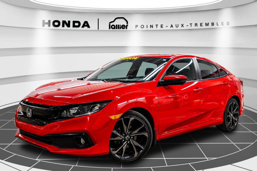 2019 Honda Civic Sedan Sport 1 PROPRIO GARANTIE 130 000 HONDA in Montreal, Quebec - 1 - w1024h768px