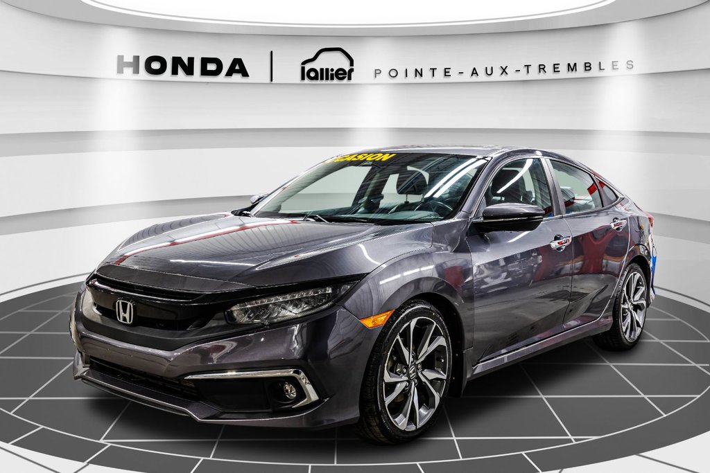 Honda Civic Sedan Touring La plus équipée des Civic 2019 à Montréal, Québec - 3 - w1024h768px