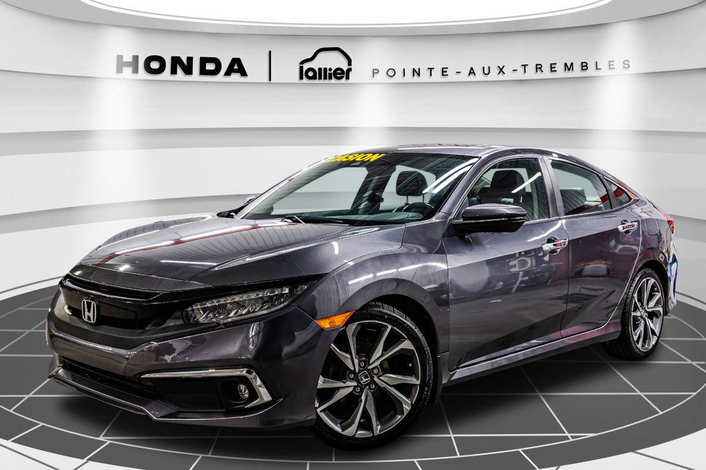 Honda Civic Sedan Touring La plus équipée des Civic 2019 à Montréal, Québec - 1 - w1024h768px