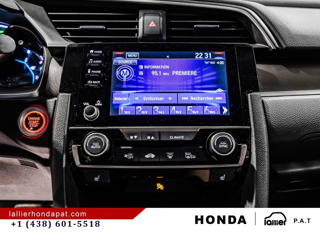 Honda Civic Sedan EX 2019 à Montréal, Québec - 25 - w1024h768px