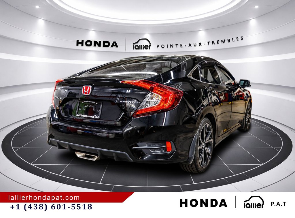 2019 Honda Civic Sedan Sport in Montreal, Quebec - 7 - w1024h768px