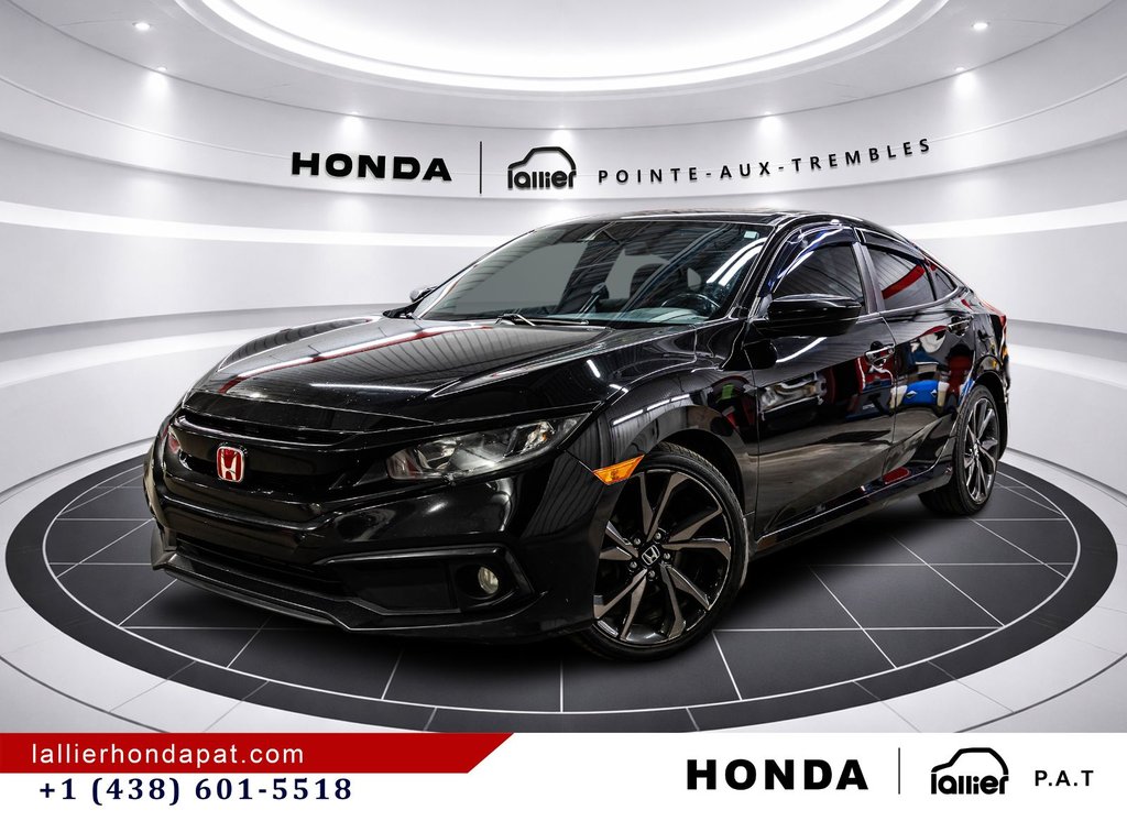 2019 Honda Civic Sedan Sport in Montreal, Quebec - 1 - w1024h768px