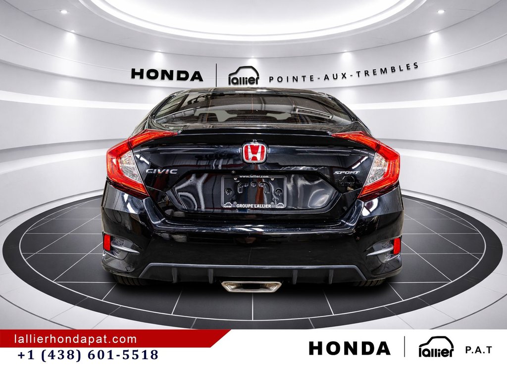 2019 Honda Civic Sedan Sport in Montreal, Quebec - 6 - w1024h768px