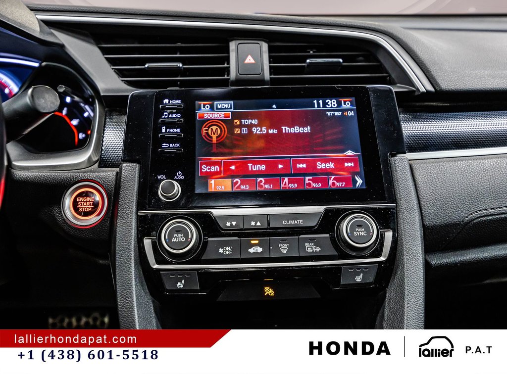 2019 Honda Civic Sedan Sport in Montreal, Quebec - 25 - w1024h768px