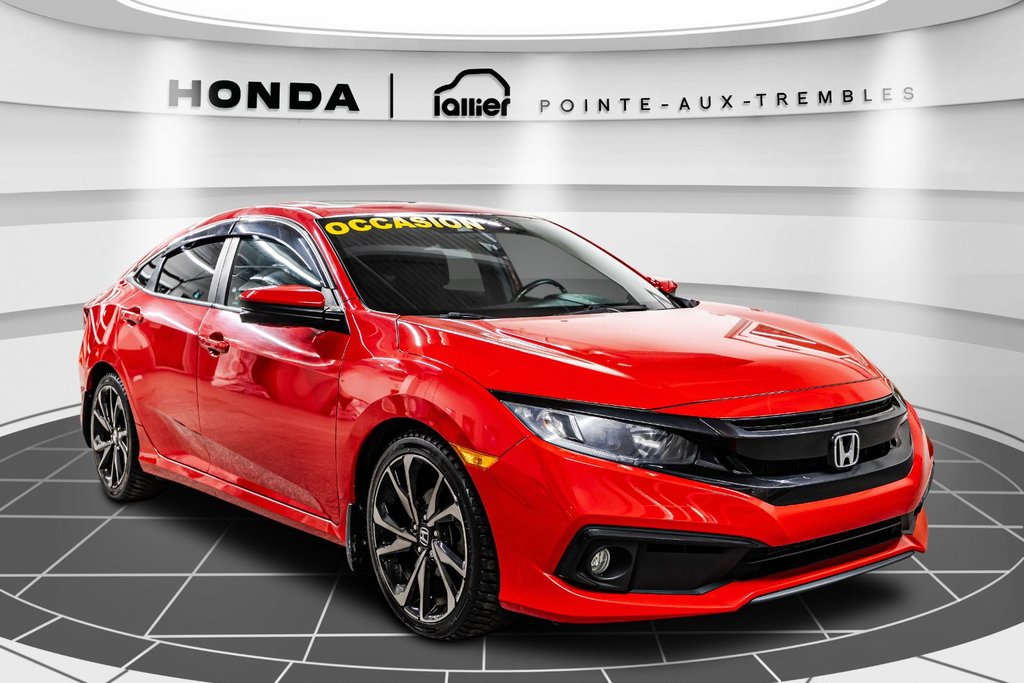 2020 Honda Civic Sedan Sport JAMAIS ACCIDENTÉ in , Quebec - 9 - w1024h768px