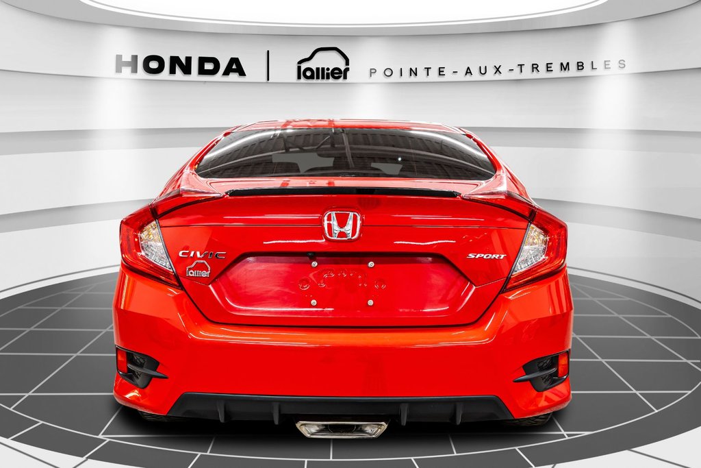 2020 Honda Civic Sedan Sport JAMAIS ACCIDENTÉ in , Quebec - 6 - w1024h768px