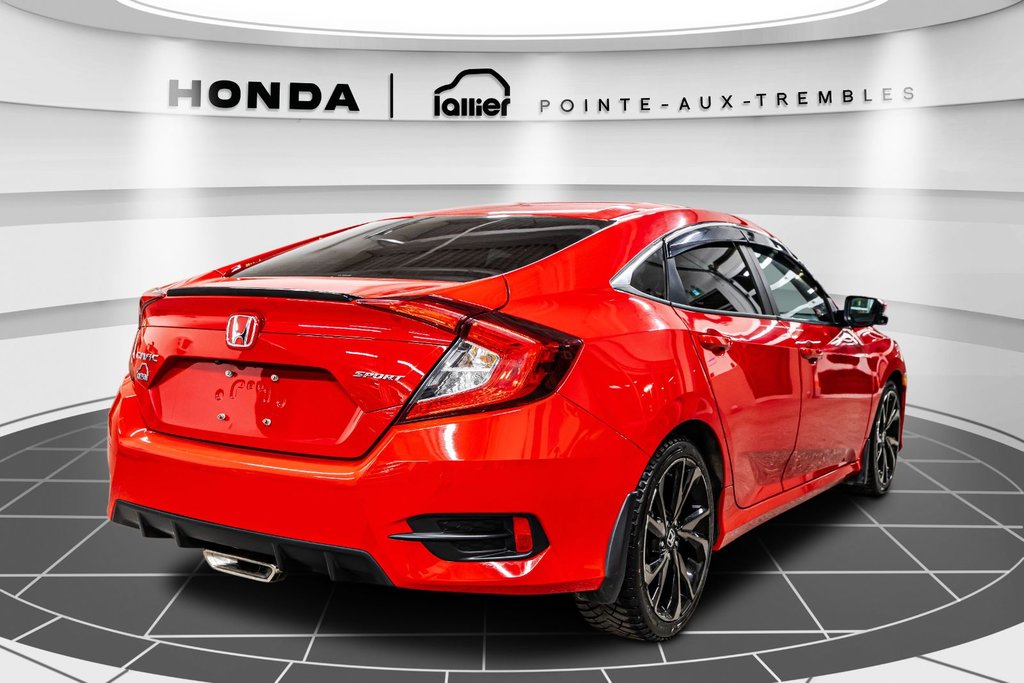 2020 Honda Civic Sedan Sport JAMAIS ACCIDENTÉ in , Quebec - 7 - w1024h768px