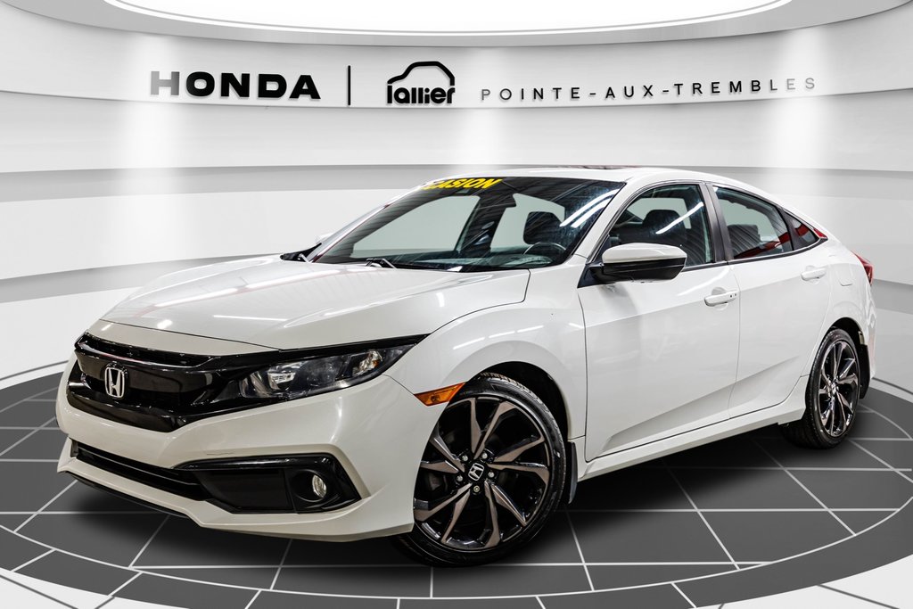 Honda Civic Sedan Sport 1 PROPRIO JAMAIS ACCIDENTÉ 2020 à Montréal, Québec - 1 - w1024h768px