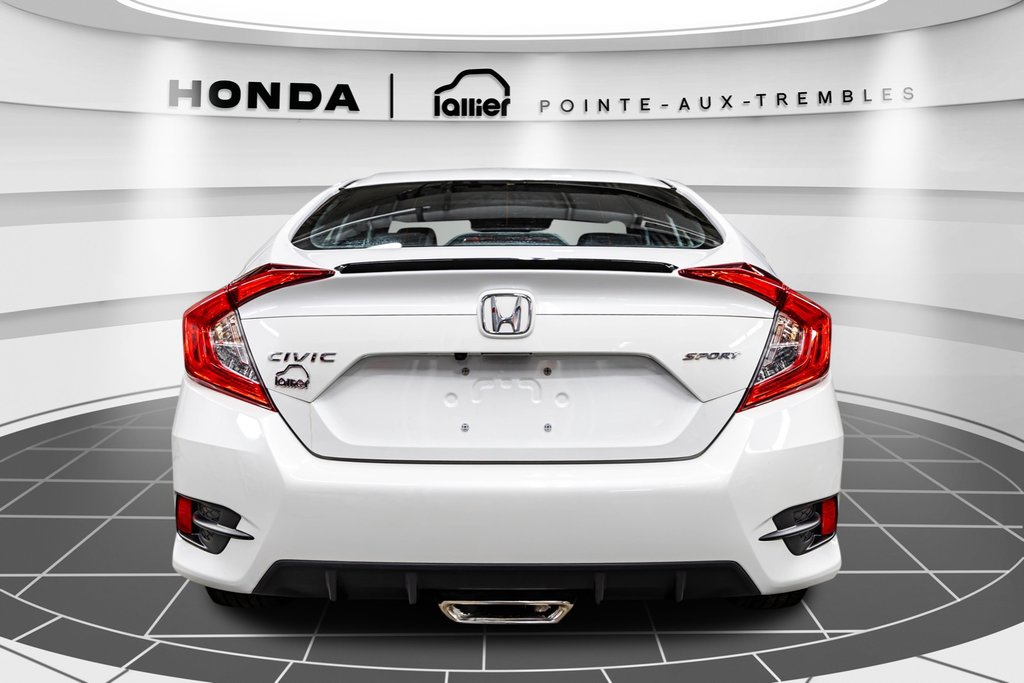 Honda Civic Sedan Sport 1 PROPRIO JAMAIS ACCIDENTÉ 2020 à Montréal, Québec - 6 - w1024h768px