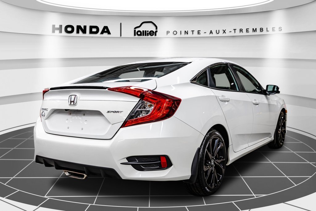 Honda Civic Sedan Sport 1 PROPRIO JAMAIS ACCIDENTÉ 2020 à Montréal, Québec - 7 - w1024h768px