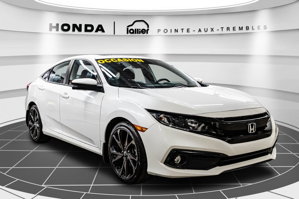 Honda Civic Sedan Sport 1 PROPRIO JAMAIS ACCIDENTÉ 2020 à Montréal, Québec - 9 - w1024h768px