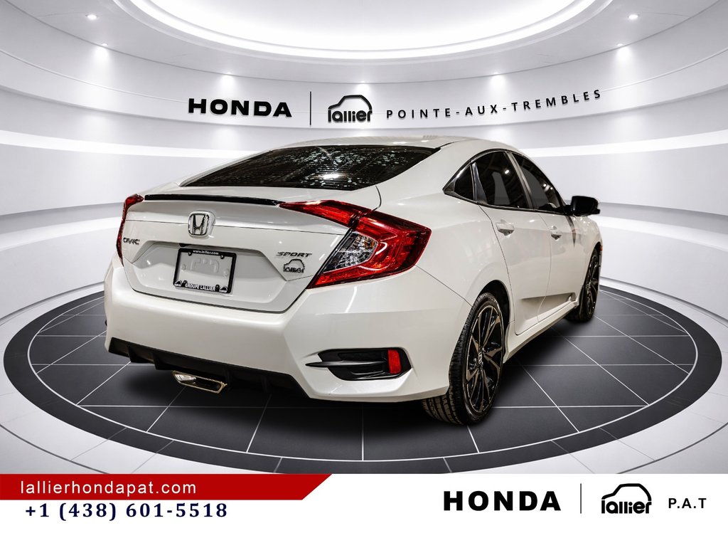 Honda Civic Sedan Sport 2020 à Montréal, Québec - 7 - w1024h768px