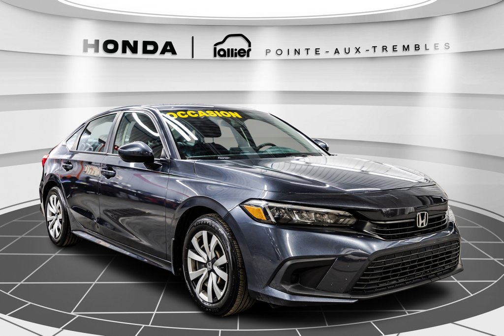 2022 Honda Civic Sedan LX RETOUR DE LOCATION 1 PROPRIO in , Quebec - 9 - w1024h768px