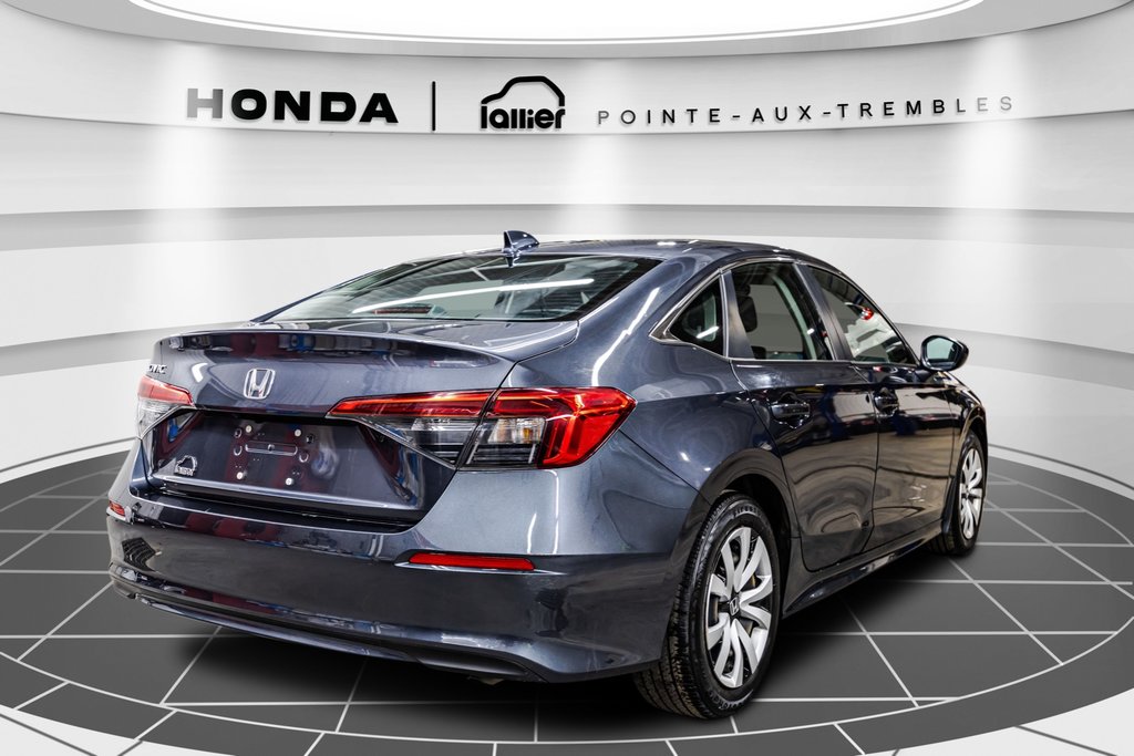 2022 Honda Civic Sedan LX RETOUR DE LOCATION 1 PROPRIO in , Quebec - 7 - w1024h768px