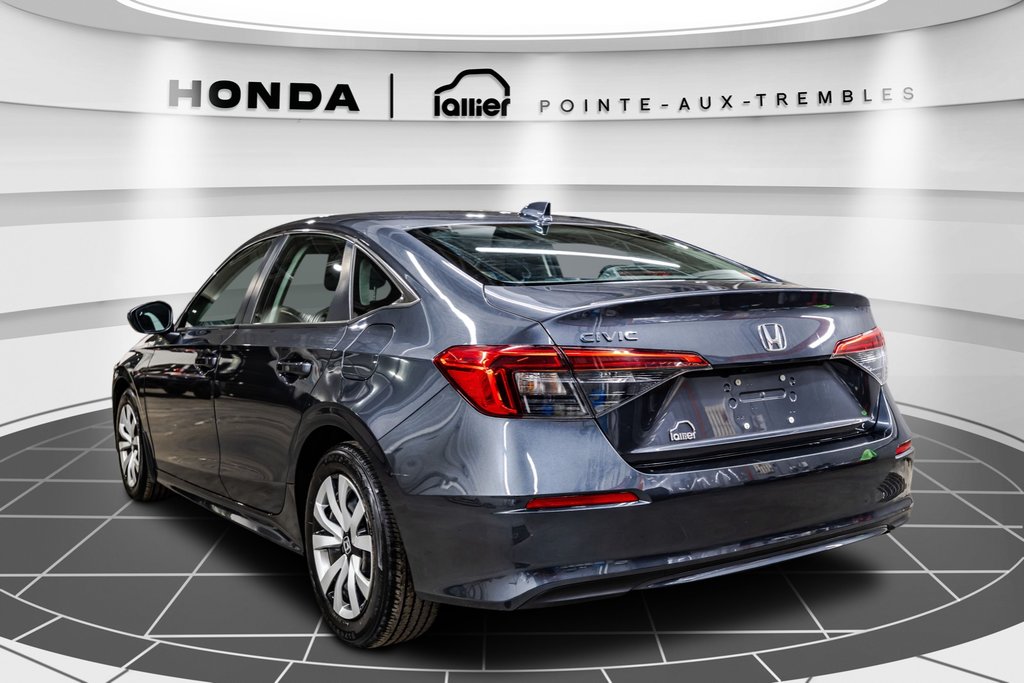 2022 Honda Civic Sedan LX RETOUR DE LOCATION 1 PROPRIO in , Quebec - 5 - w1024h768px