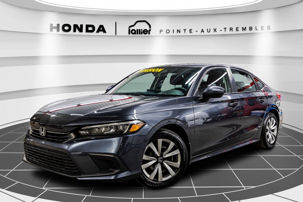 2022 Honda Civic Sedan LX RETOUR DE LOCATION 1 PROPRIO in , Quebec - 1 - w1024h768px