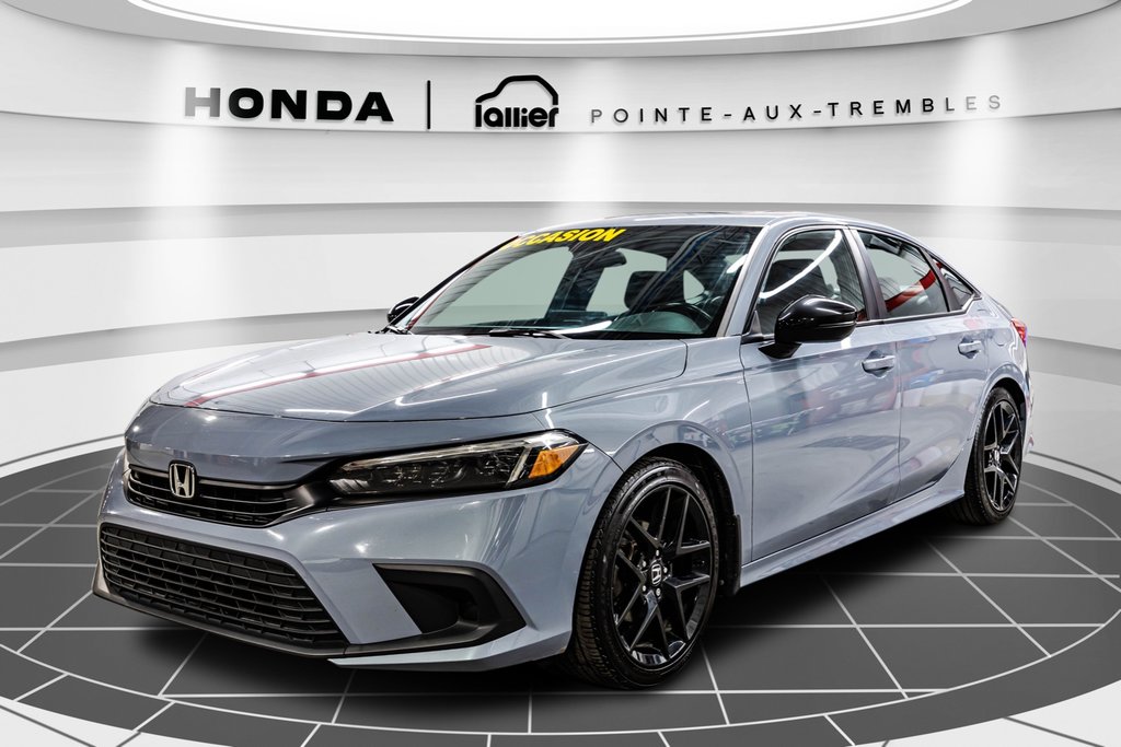 2022 Honda Civic Sedan Sport 1 PROPRIO RETOUR DE LOCATION in Montreal, Quebec - 3 - w1024h768px