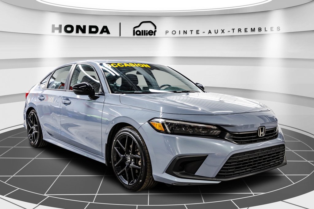 2022 Honda Civic Sedan Sport 1 PROPRIO RETOUR DE LOCATION in Montreal, Quebec - 9 - w1024h768px