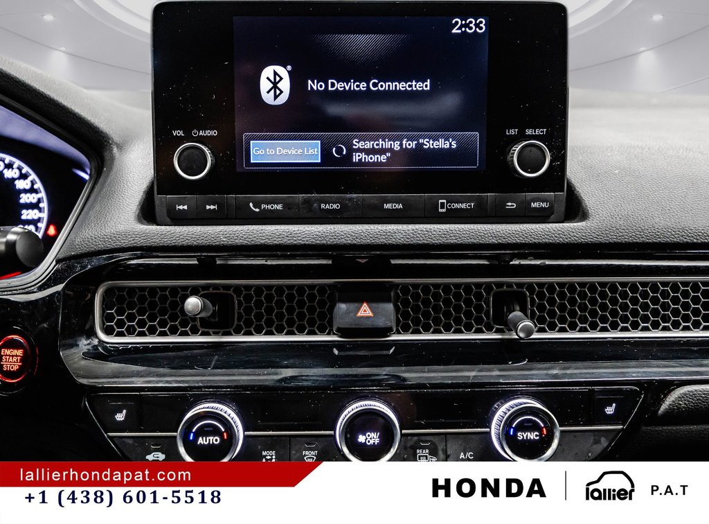 2023 Honda Civic Sedan Sport in Montreal, Quebec - 22 - w1024h768px