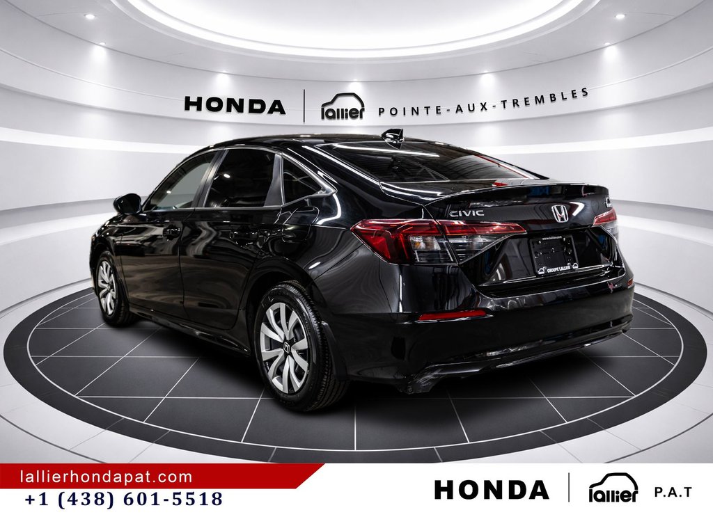 Honda Civic Sedan LX 2025 à Montréal, Québec - 5 - w1024h768px