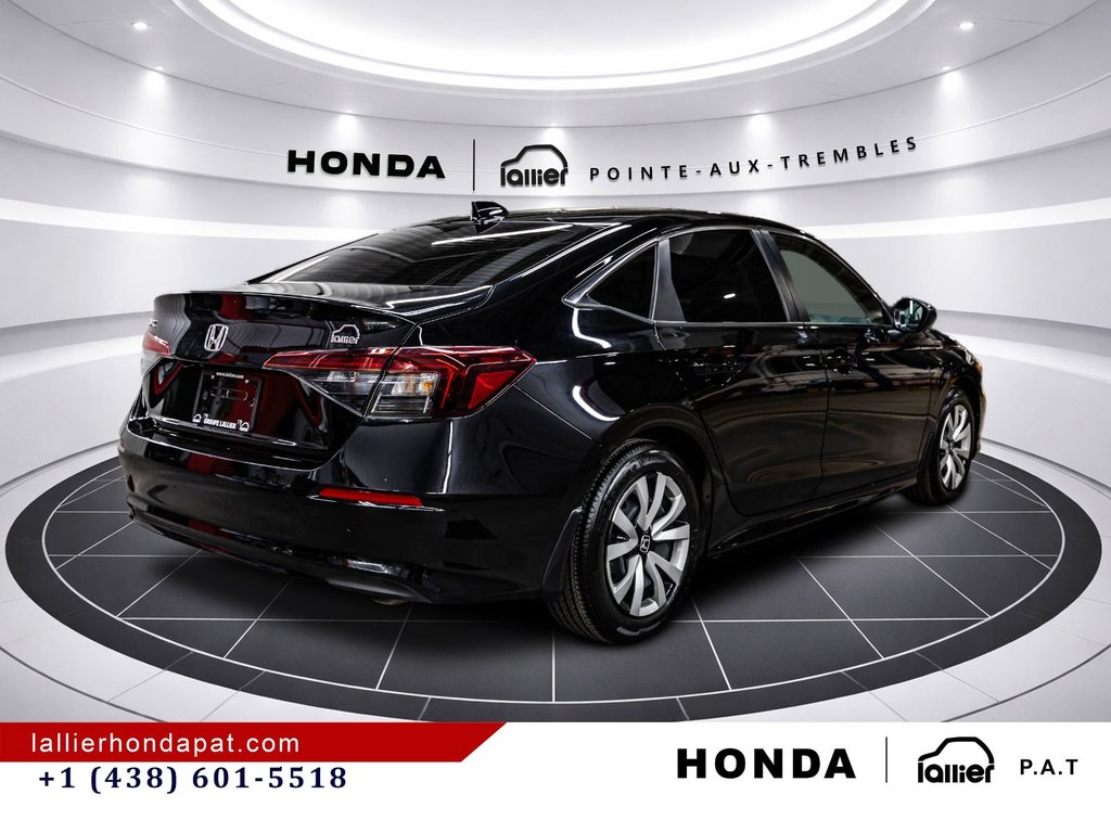 Honda Civic Sedan LX 2025 à Montréal, Québec - 7 - w1024h768px
