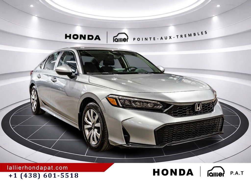 Honda Civic Sedan LX 2025 à Montréal, Québec - 9 - w1024h768px