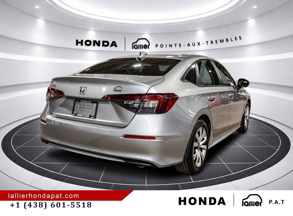 Honda Civic Sedan LX 2025 à Montréal, Québec - 7 - w1024h768px