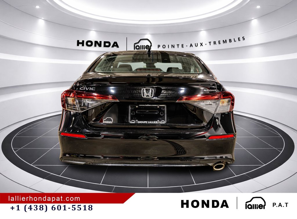 Honda Civic Sedan Sport 2025 à Montréal, Québec - 6 - w1024h768px