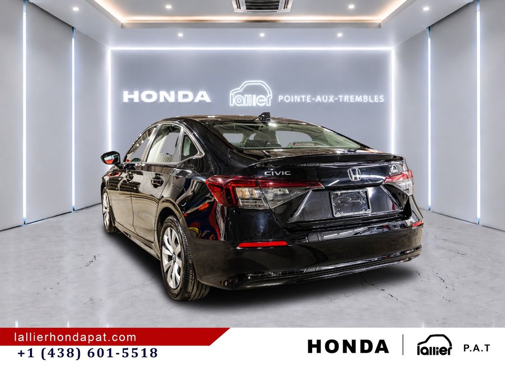 Honda Civic Sedan LX 2025 à Montréal, Québec - 5 - w1024h768px