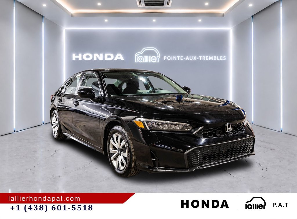 Honda Civic Sedan LX 2025 à Montréal, Québec - 9 - w1024h768px