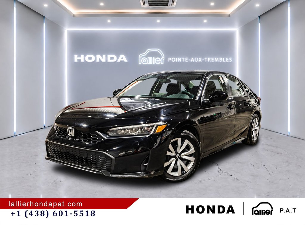Honda Civic Sedan LX 2025 à Montréal, Québec - 1 - w1024h768px