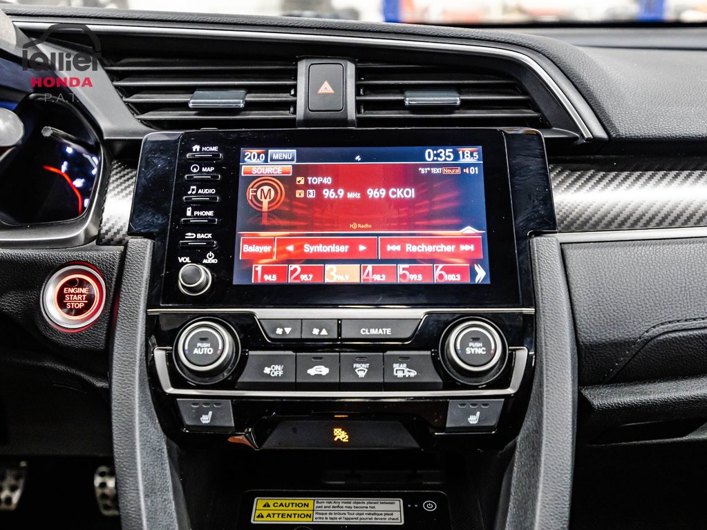2019 Honda Civic SI coupe SI PUISSANCE PERFORMANCE FIABILITÉ in Montreal, Quebec - 24 - w1024h768px