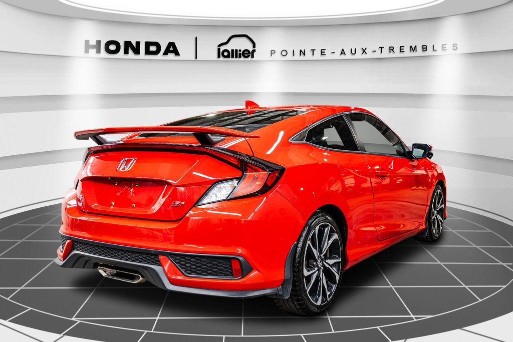 2019 Honda Civic SI coupe SI PUISSANCE PERFORMANCE FIABILITÉ in Montreal, Quebec - 7 - w1024h768px