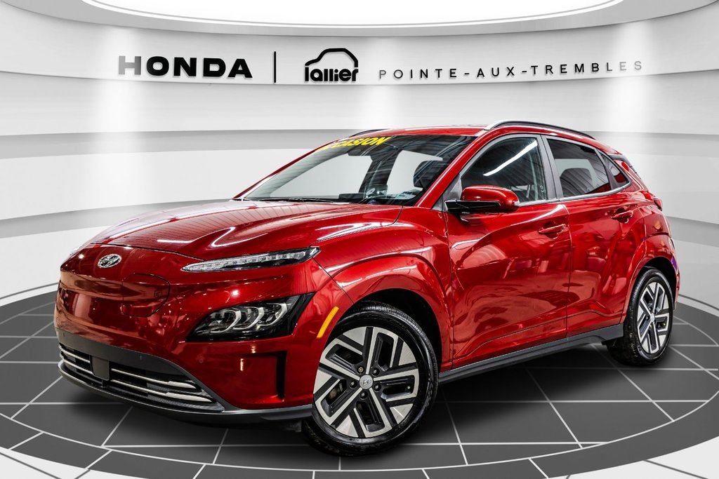 Hyundai KONA ELECTRIC Ultimate 28 500 KM!!! JAMAIS ACCIDENTÉ 2022 à Montréal, Québec - 1 - w1024h768px